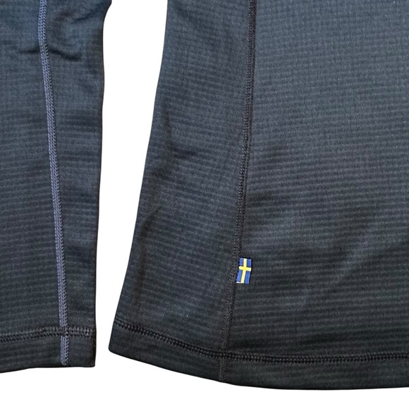 NWT Fjallraven Abisko Trail Fleece Jacket Dark Navy Indigo Blue Size XS - Picture 13 of 16